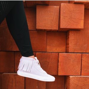 VANS SK8-HI MOC - (SUEDE) BLANC DE BLANC